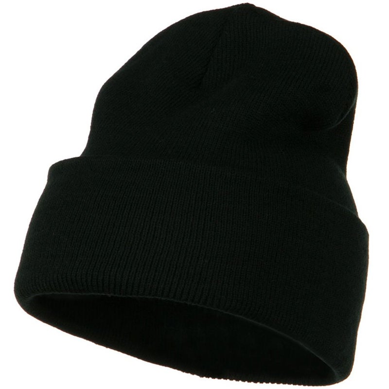 Mega Cap MG 12 Inch Long Knitted Beanie - Image 1